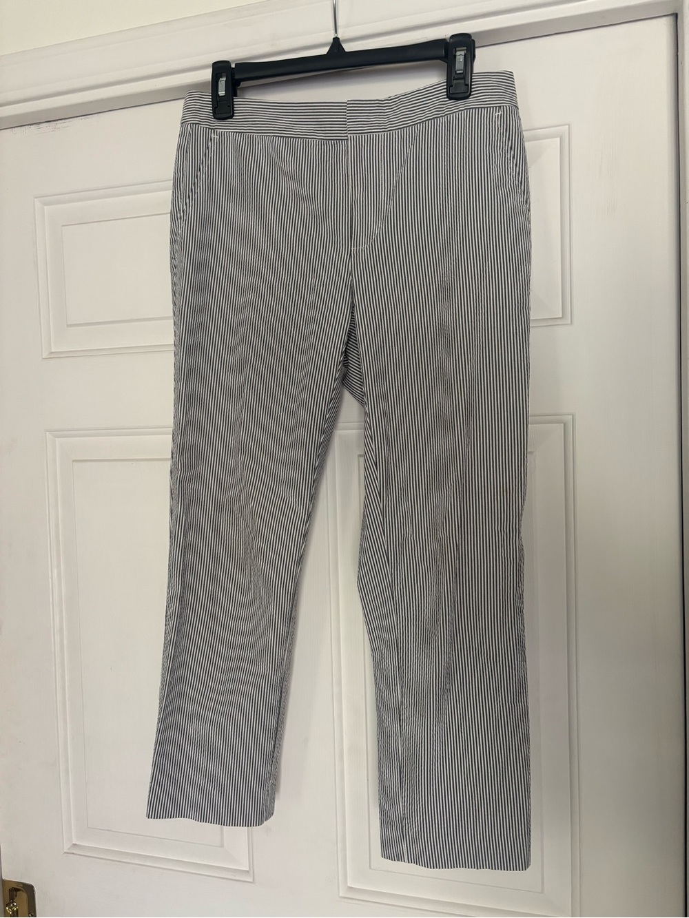 Ralph Lauren Grey & White Striped Pant